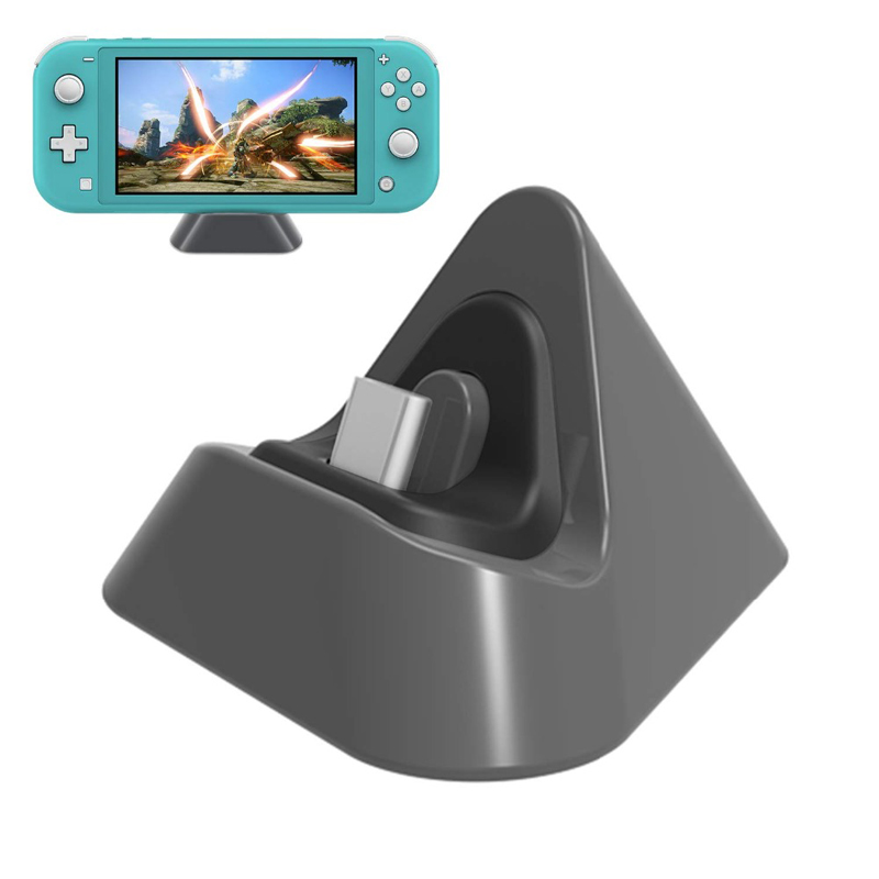 Charging Dock for Nintend Switch Lite Charging Stand Station with Type C Charge Port for Nintend Switch