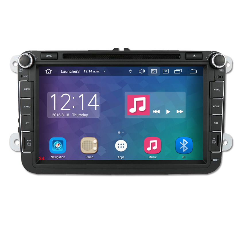 KANOR 2 din 8 дюймов сенсорный экран android 10 4 + 64g Автомобильный dvd радио плеер для VW Magotan Caddy passat Tiguan Touran Jetta (Фольксваген Джетта)