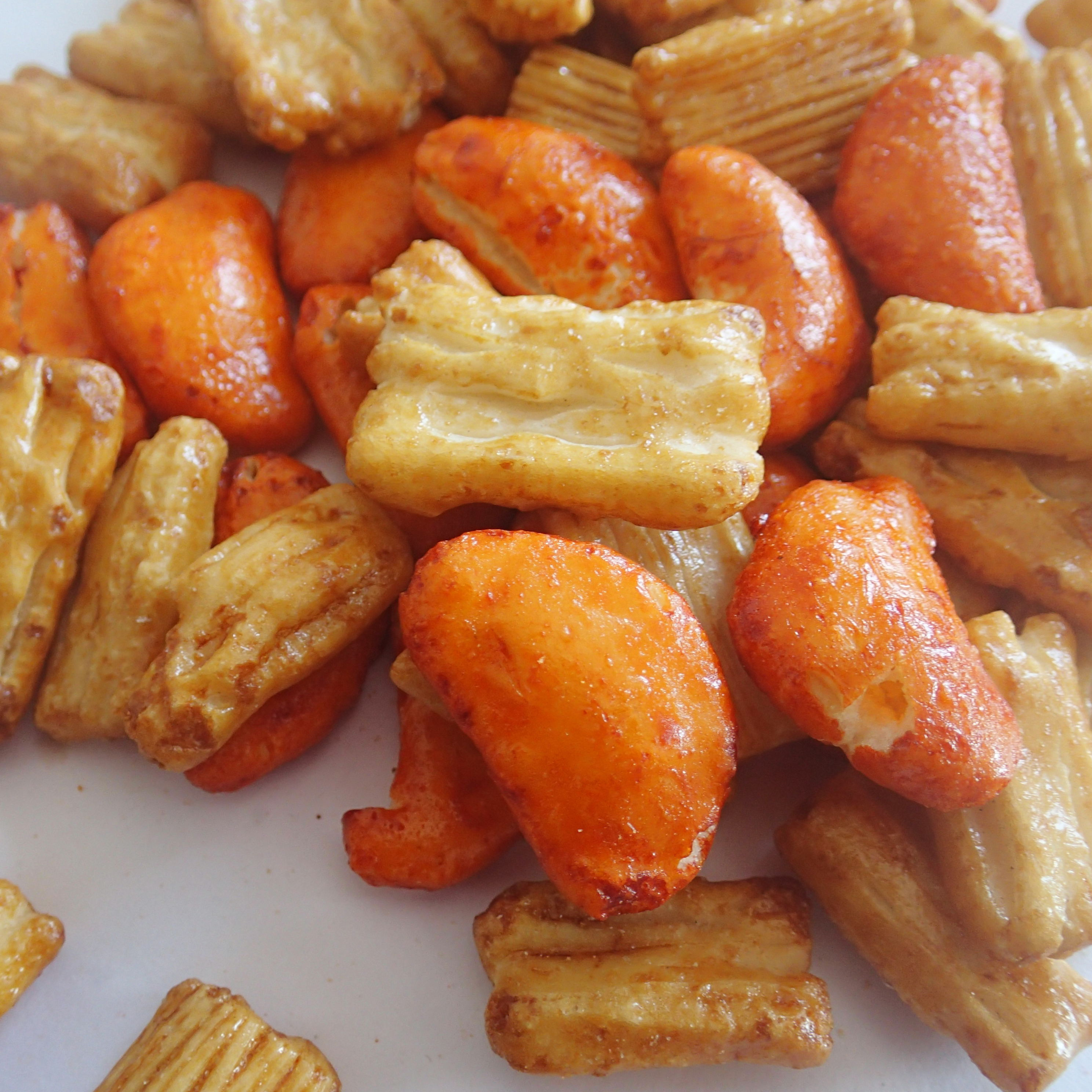Newest Foods Mix Rice Cracker Japanese Salty Fried Rice Cracker Snack Food