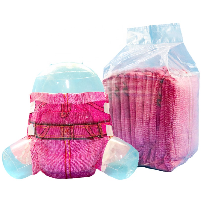 Suncare OEM Fraldas Couches Panal ABDL Diaper Chico Panales Windeln Cute Printing 6000ml Thick Adult Diaper