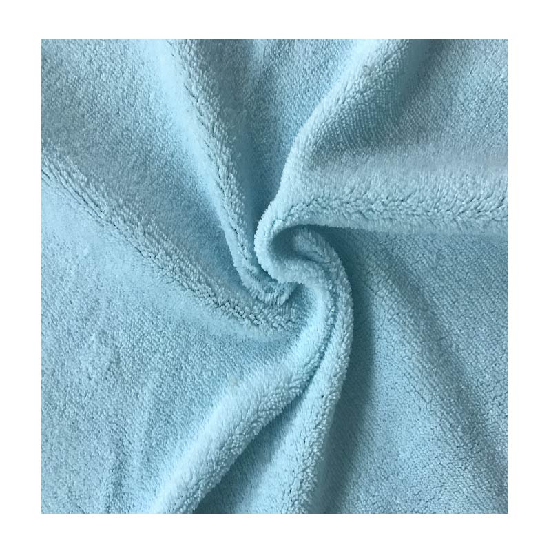 soft bathrobe coral fleece fabric with factory price