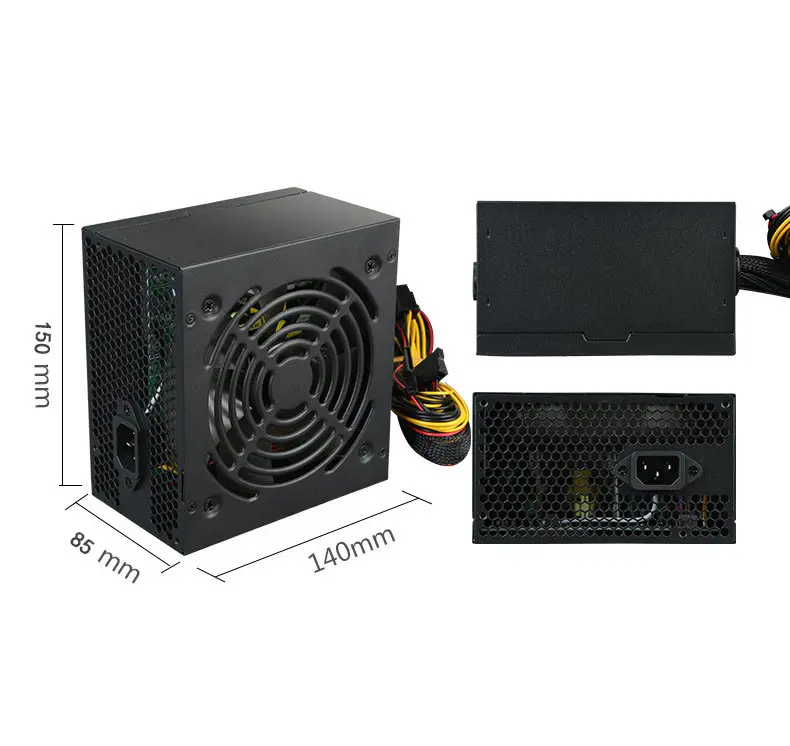 Computer power supply 200W atx psu with customized cables and silence fan pc power supply