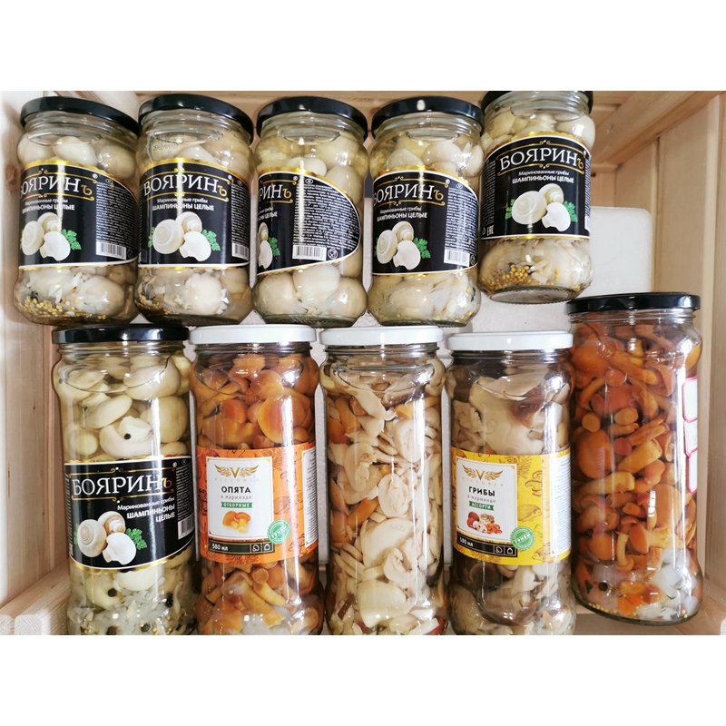 Новый вкус, гарантия качества, консервированные продукты, овощи, ломтики, консервированные грибы