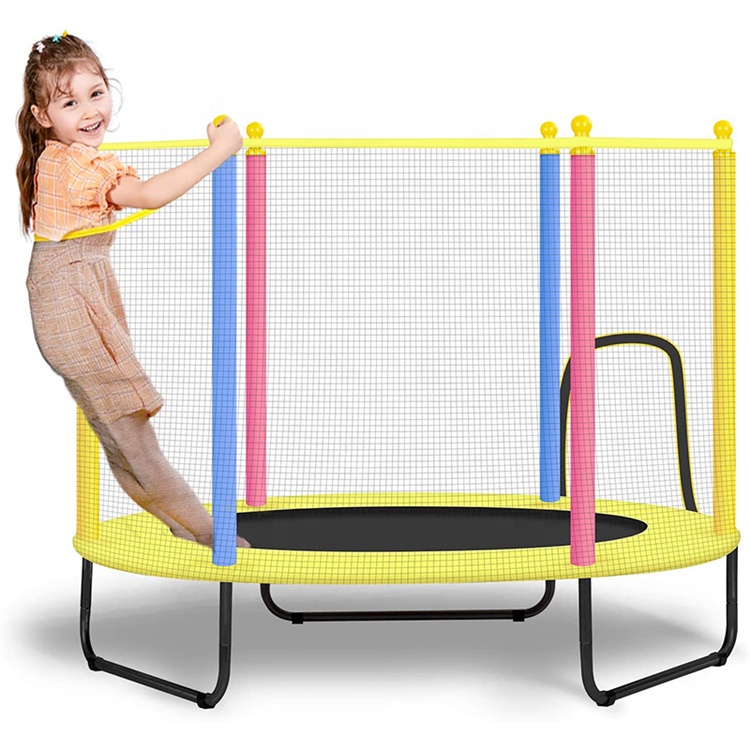 High Quality Custom Indoor Trampoline For Kids With Protective Net
