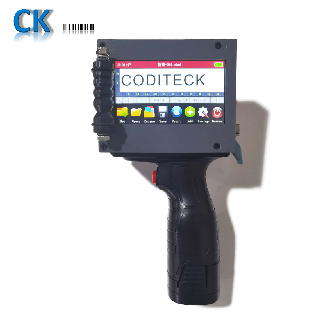 Многоязычный ручной струйный принтер Coditeck 12,7 мм