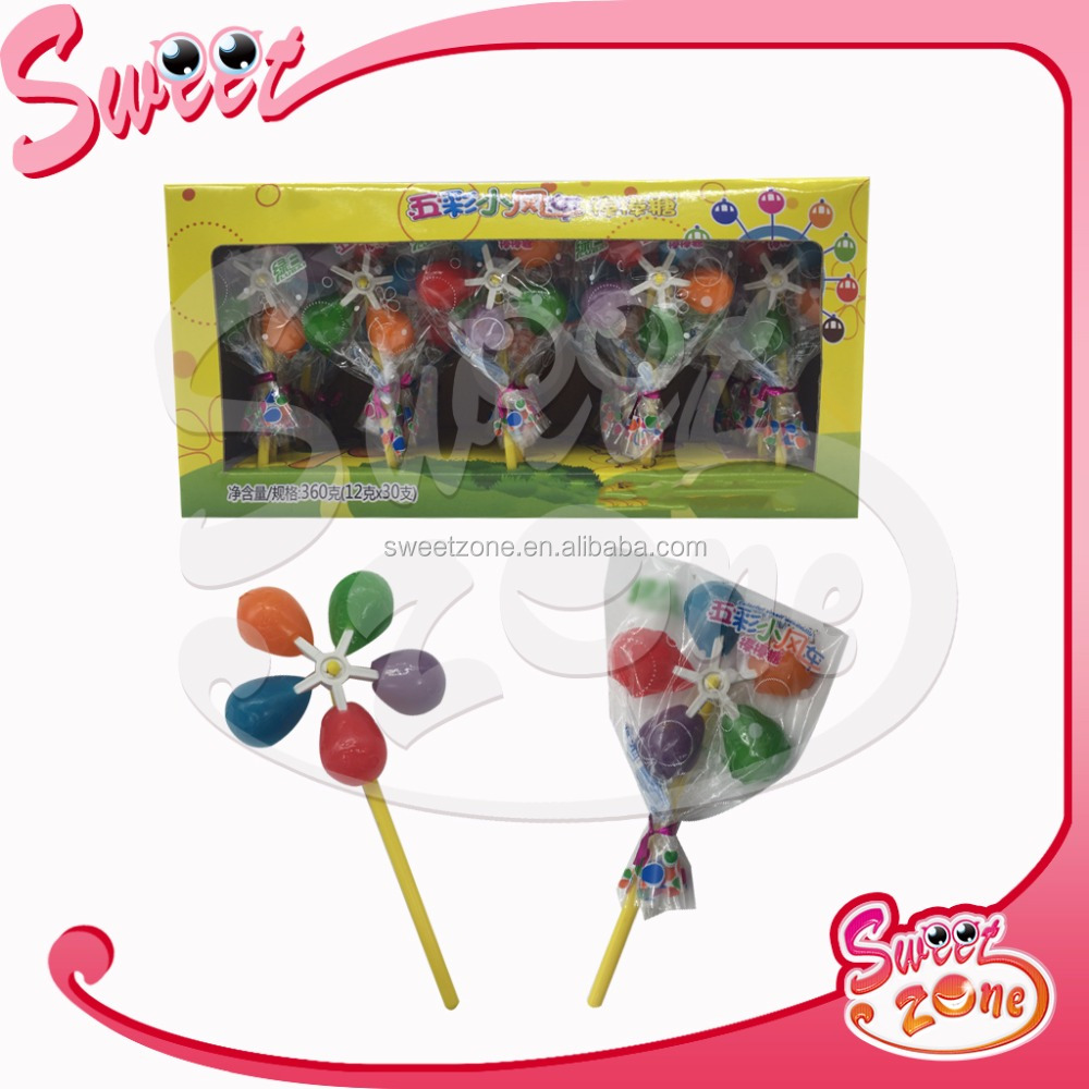 Windmill Toy Lollipop Hard Candy