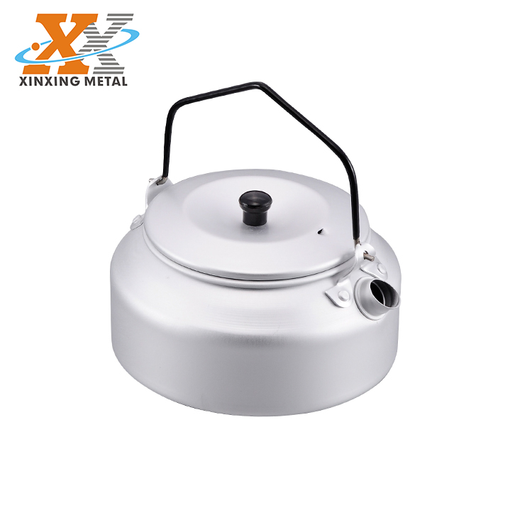 Wholesale Price 1L Anodized Aluminum Camping Tea Kettle Outdoor Kettle