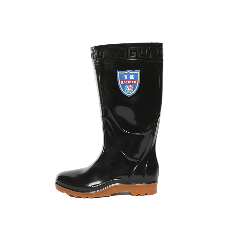 Manufacturer Supplier Durable Fashion Pvc Boots Plastic Rain Shoes Fishing Waterproof Rubber Rain Boots for Men