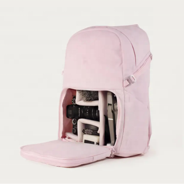 Lulu&lucy CUSTOM LOGO Womens Camera Video Bags Pink