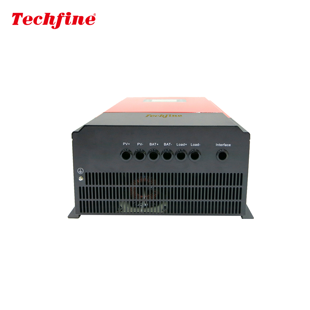 Techfine со слежением за максимальной точкой мощности 80a 180v Панель солнечных батарей регулятор заряда аккумулятора