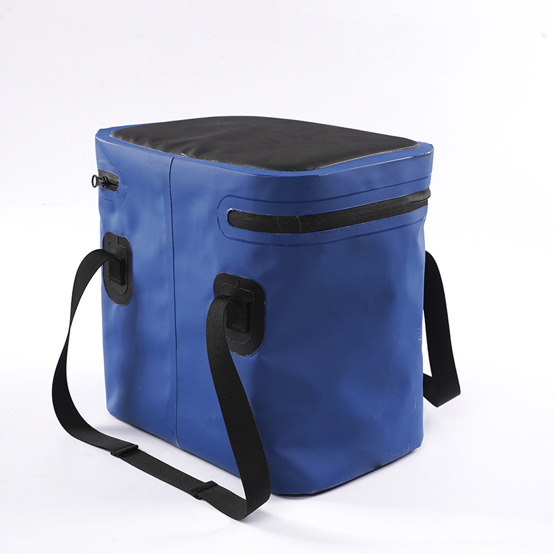 Soft Cooler 12 Can Soft Pack Cooler Insulated Soft Sided Cooler with Heavy Duty Leakproof PVC Material and Closed-Cell Foam
