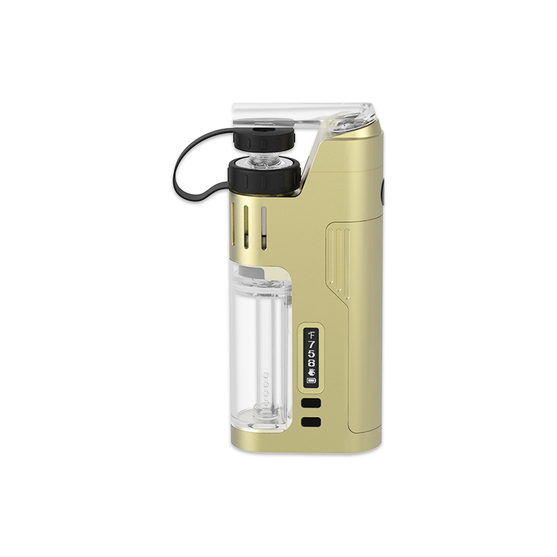 2021 high quality quartz chamber wax dab vaporizer pens with glass mouthpiece