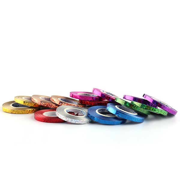 5mm10M wholesale logo printable gift packaging premium quality color laser ribbon