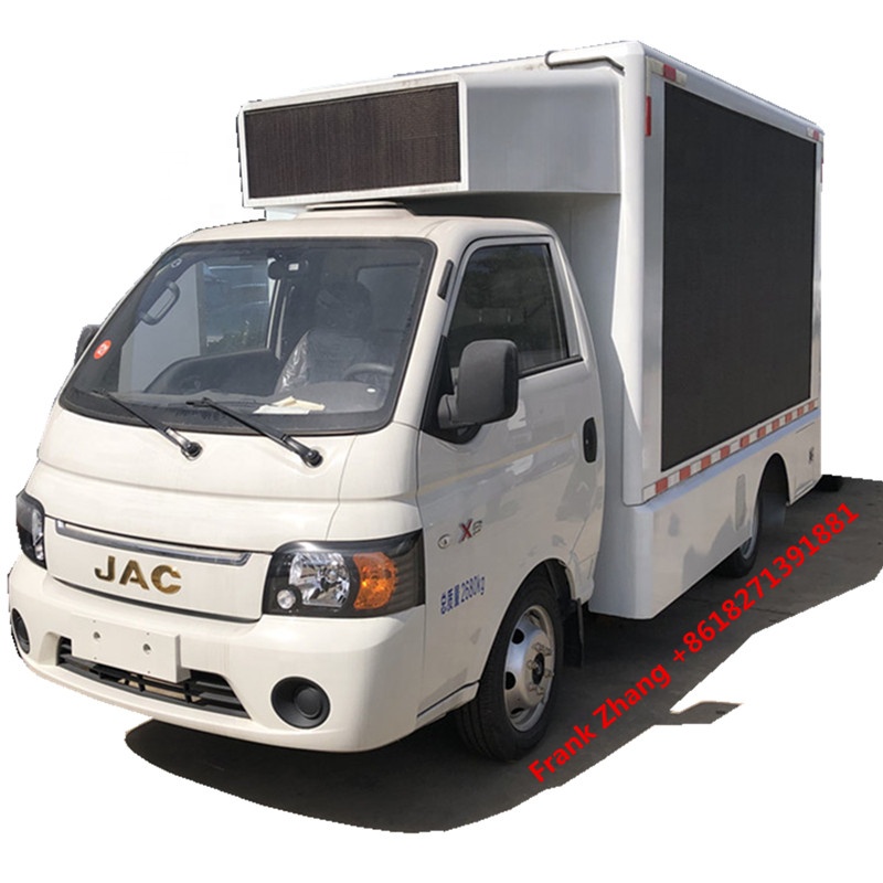 4x2 евро 6 бензин JAC светодиодные Мобильные Рекламные грузовики для продажи