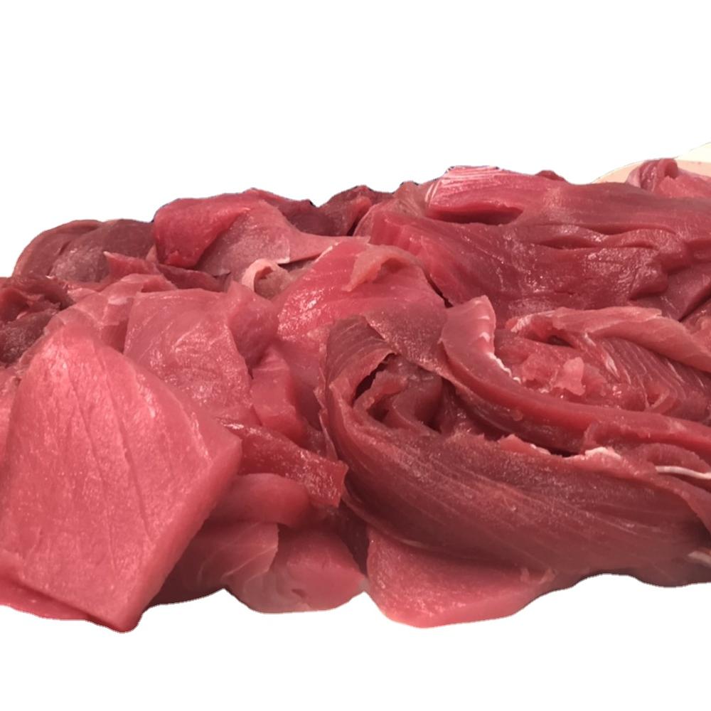 Оптовая продажа от производителя IQF Йеллоуфин замороженный тунец лом мясо для свежих морепродуктов