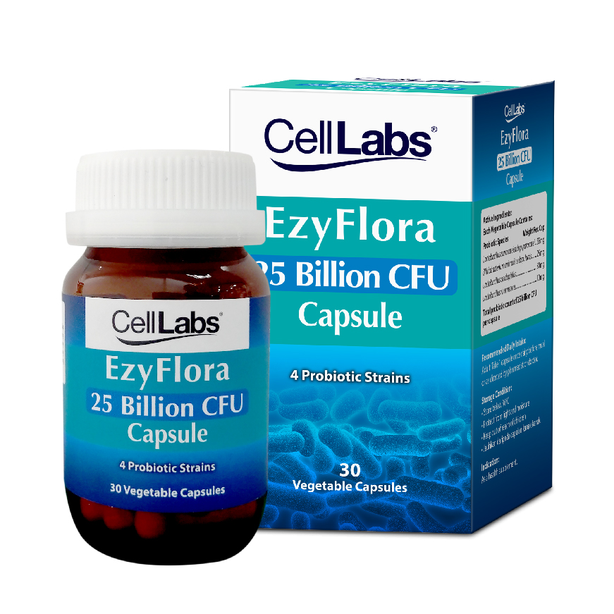 Массовая продажа, Малайзия, пробиотик CellLabs EzyFlora