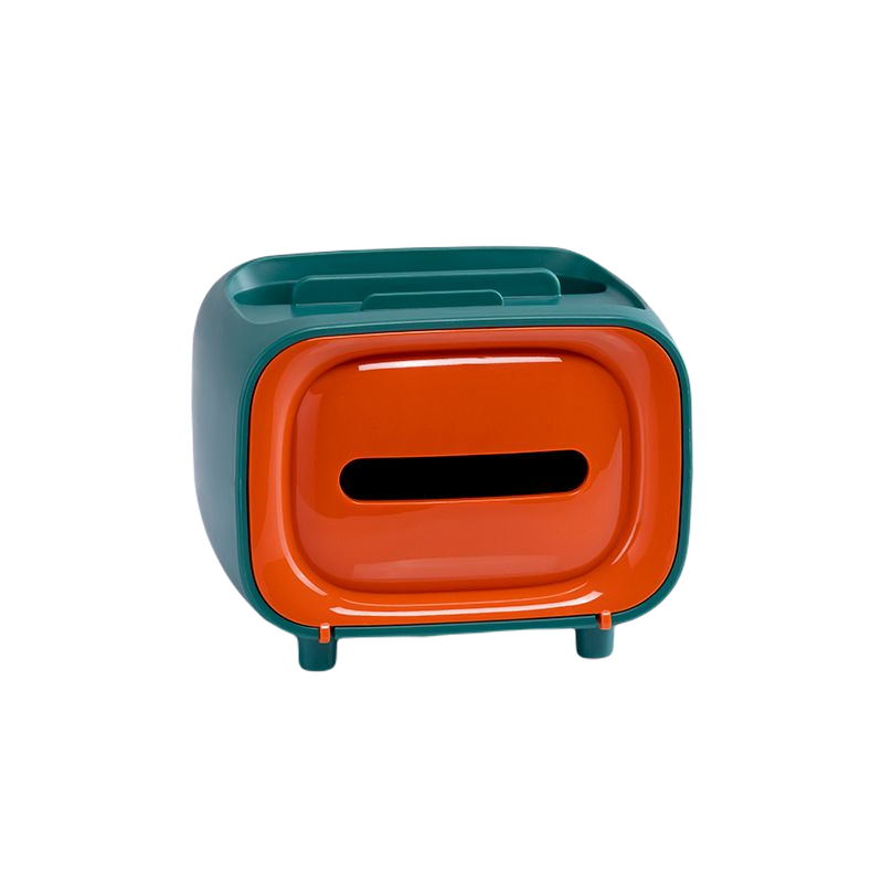 EKOMIO TV Shape Napkin Case Paper Holder Advanced Tabletop Plastic Bathroom Tissue Box