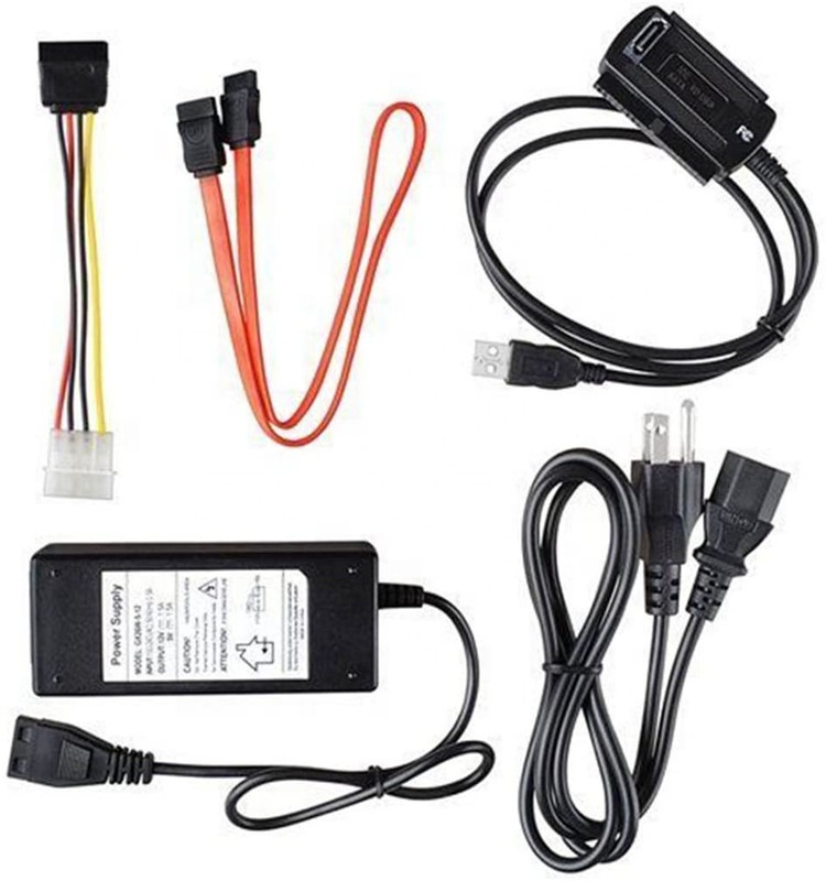 Переходник для жесткого диска SATA/PATA/IDE на USB 2,0 с поддержкой всех компьютерных систем, переходник для жесткого диска 2,5 дюйма/3,5 дюйма HDD