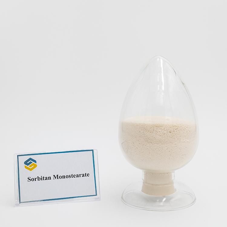 Factory Hot selling sorbitan monostearate CAS 1338-41-6 with KOSHER/HALAL/ISO9001/ISO 22000/RSPO