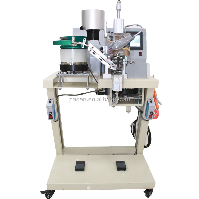 Single head pearl setting machine / half pearl attaching machine / pearl nailing machine