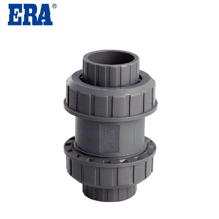 Best price era China manufacturer names pipe fittings pvc check ball valve