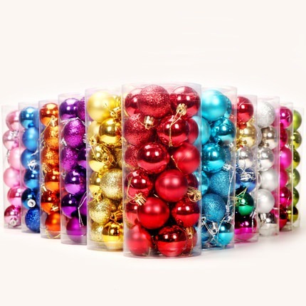 High Quality Plastic Ball Christmas Tree Ornament Christmas Ball Ornaments Baubles For Christmas Tree Decoration
