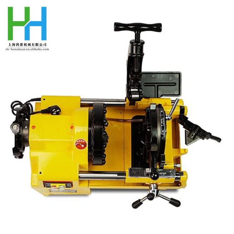 Factory direct industrial grade 4 inch pipe thread electric pipe threading machine high speed threading machine