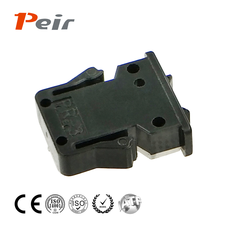 Peir high quality latching push button switch 19mm plastic push push button latch