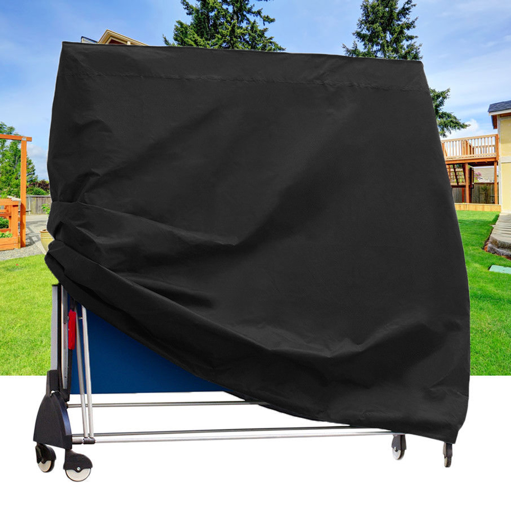 Heavy Duty Waterproof Polyester Oxford Folding Ping Pong Table Tennis Table Cover Outdoor And Indoor