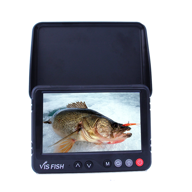 5 inch recording monitor 28m CCTV video underwater fishing camera IP68 waterproof 220 degree fish finder