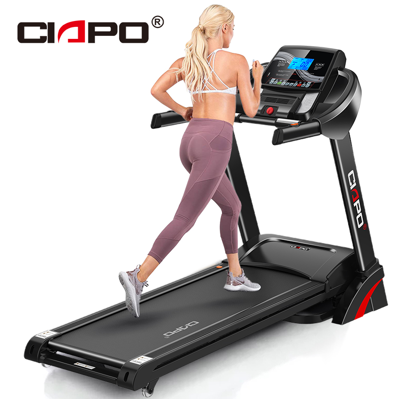 Полукоммерческая беговая дорожка CIAPO, складная моторизованная беговая дорожка, тростник
