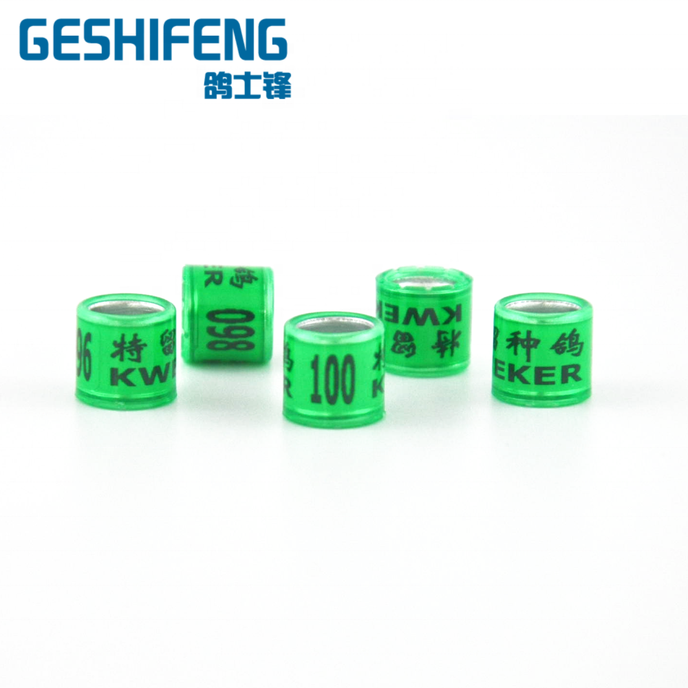 New Style Phone Number Pigeon Ring Tracking, Ready To Ship Pegions/ Racing Homers Pigeon Ring Bands 2022