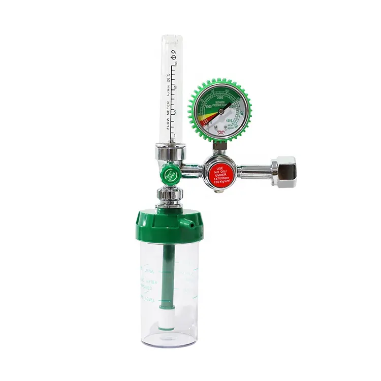 CGA540 Oxygen Pressure Regulator For Industrial Oxygen Cylinder