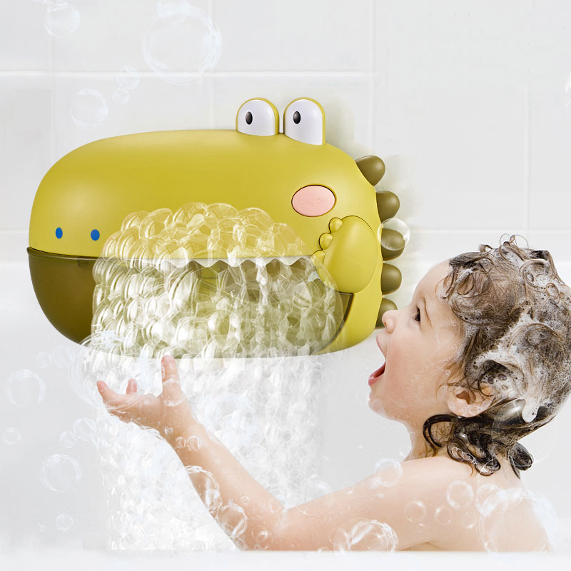 Dinosaur Shape Baby Bubble Automatic Bath Toy