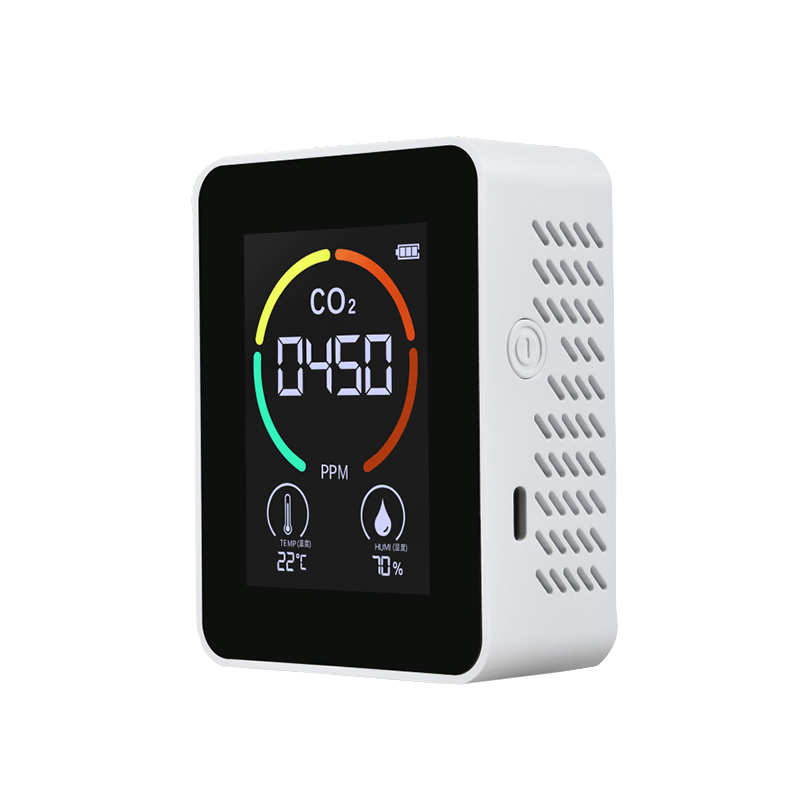 Indoor CO2 Meter Multifunctional Home Digital Air Detector Intelligent Air Quality Monitor Air Pollution Monitor Detector
