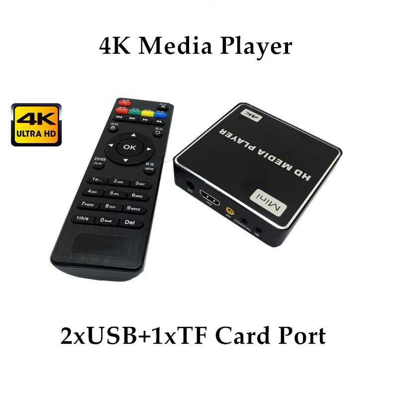 Новый Autoplay Mini 4K HD медиаплеер с поддержкой USB-накопителя, TF-карты, HDD, 2K AD, реклама, PPT MP4 плеер, мультимедийная коробка для ТВ монитора