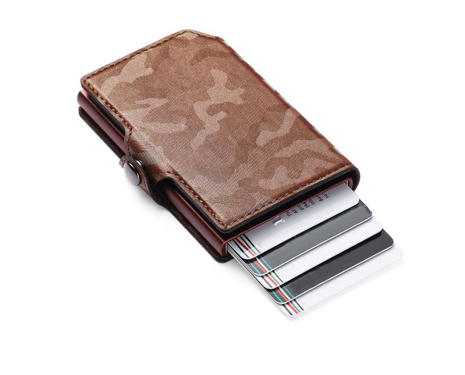 2021 Hasp Cardholder for Men Women Best Gift Card Case business card holder Slim Wallet RFID Blocking Credit Card Holder