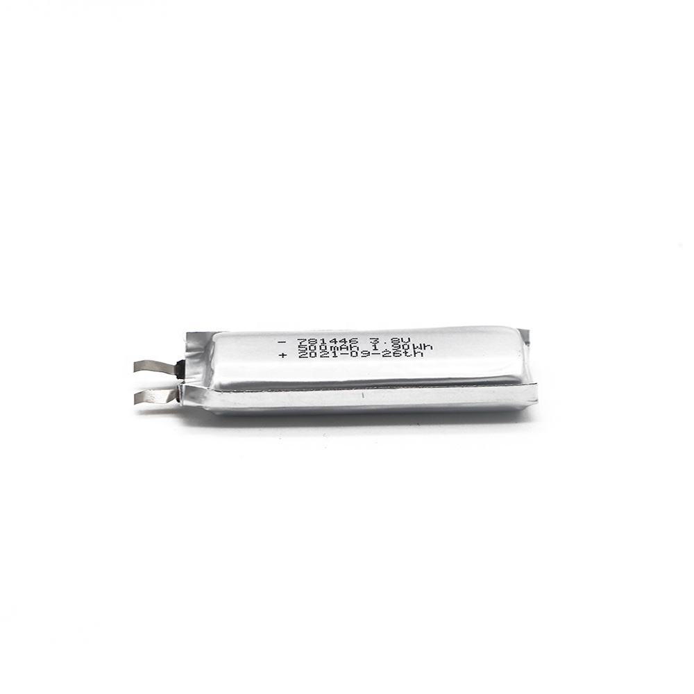 Eco-friendly781446 500mAh 3.8V night lamp battery lithium