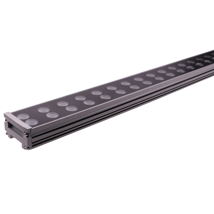 Single color DMX512 power 48W 54W 72W aluminum Led wall washer linear Washer Light for architectural buildings
