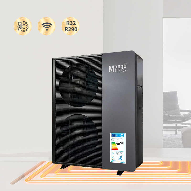 R32 R290 Air Source Heat Pump 11-34kw CE A+++ DC Inverter Heat Pump Monoblock Water heaters for winter home