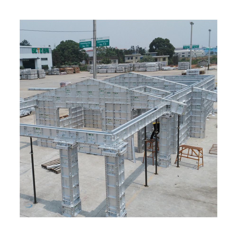 6061 T6 material Aluminium Formwork template for building/200mm aluminum formwork/the wall aluminum template