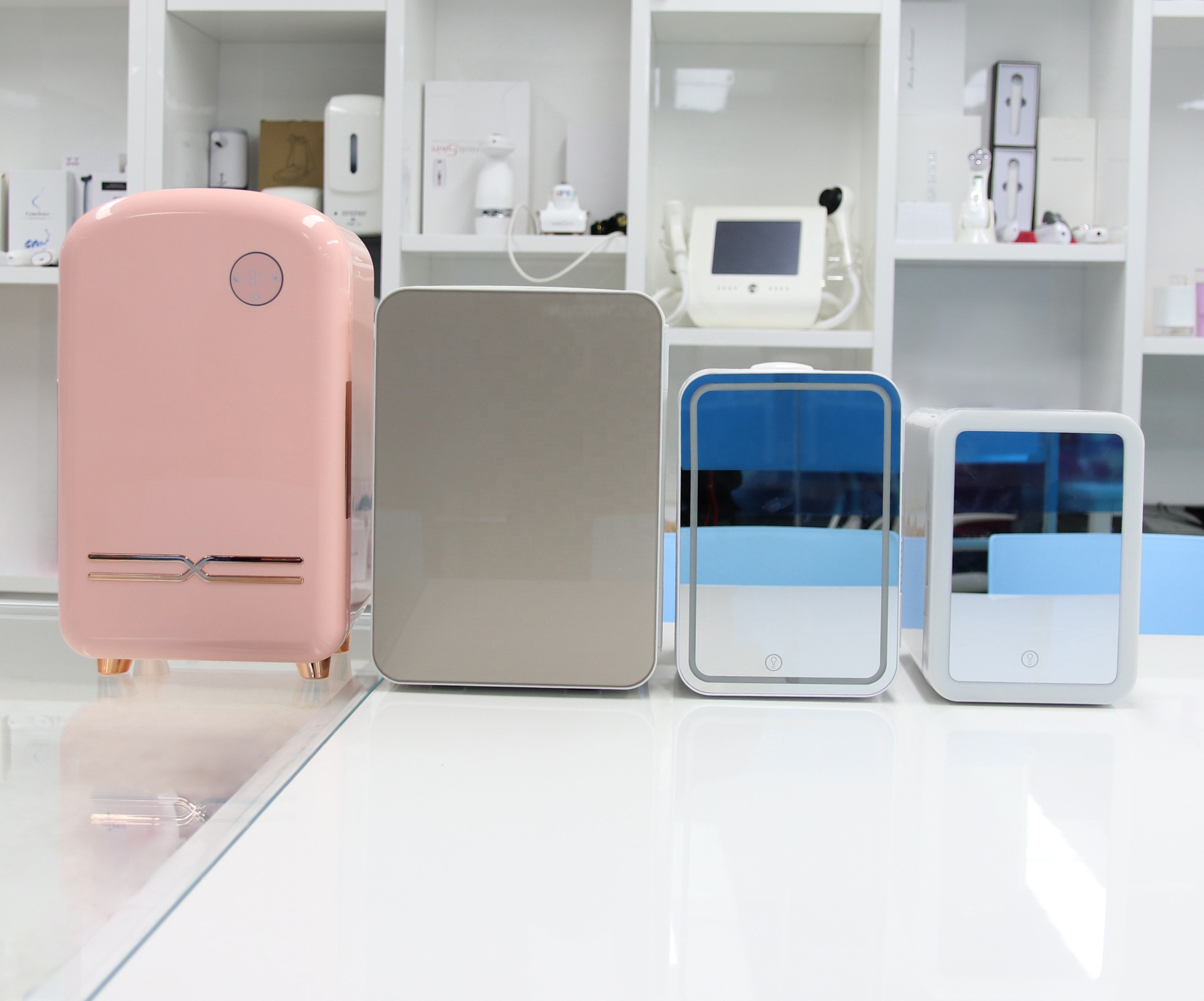 5L/8L/10L/12L Mini Skin Care Beauty Fridge Electric 5L/8L Makeup Cosmetic Refridgerator Portable Food Fruits Cooler Car Fridges