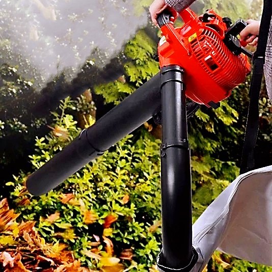 Portable gasoline blowing and sucking machine high power blowing and sucking machine leaf and weed cleaning machine dust collect
