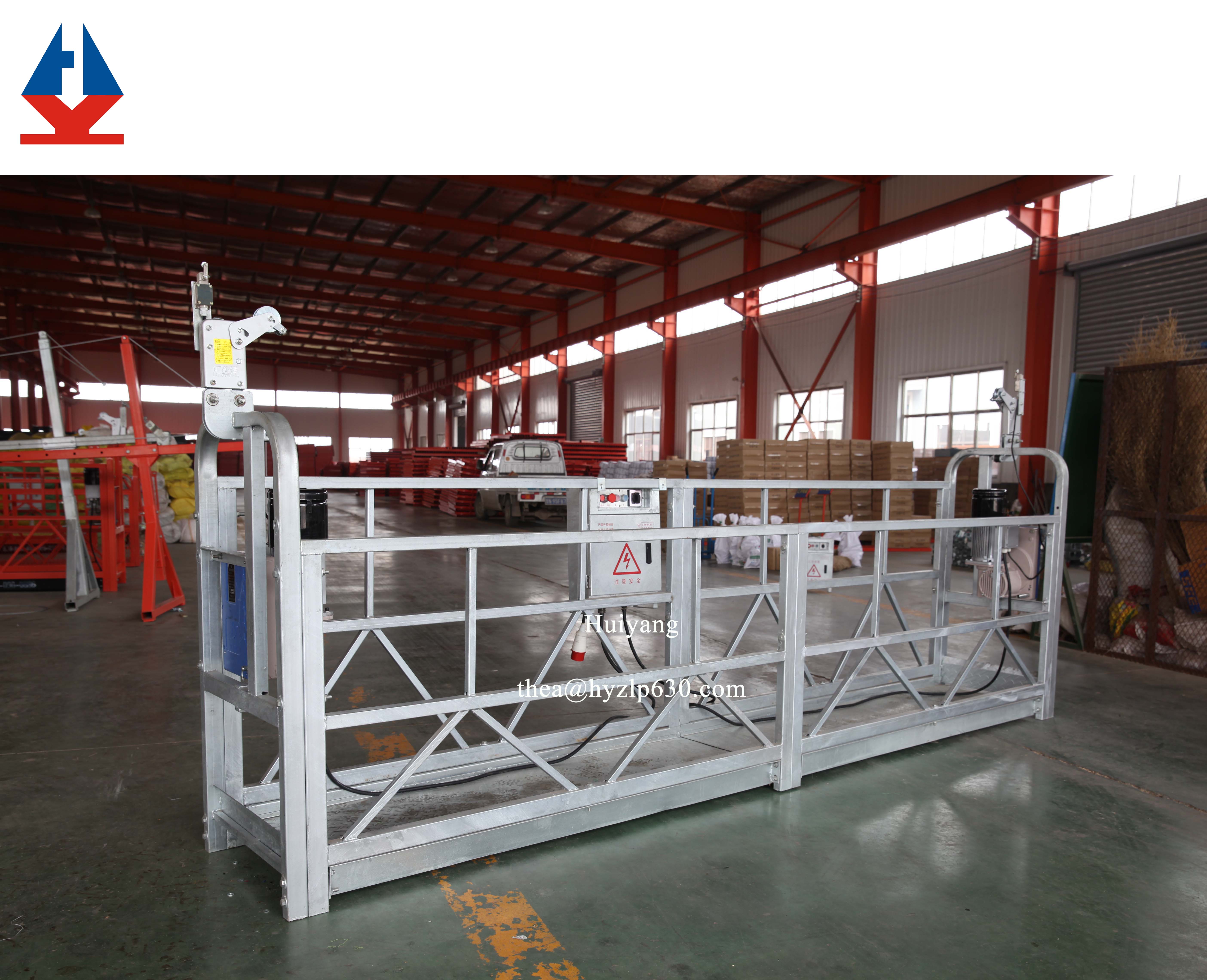 Huiyang ZLP630 6m 630 кг оцинкованная машина для очистки фасадов