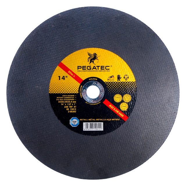 Pegatec 14 "355x3 мм с МПа EN12413 режущий диск абразивный отрезной диск режущие диски для нержавеющей стали-металл-PVC-ALUMINIO