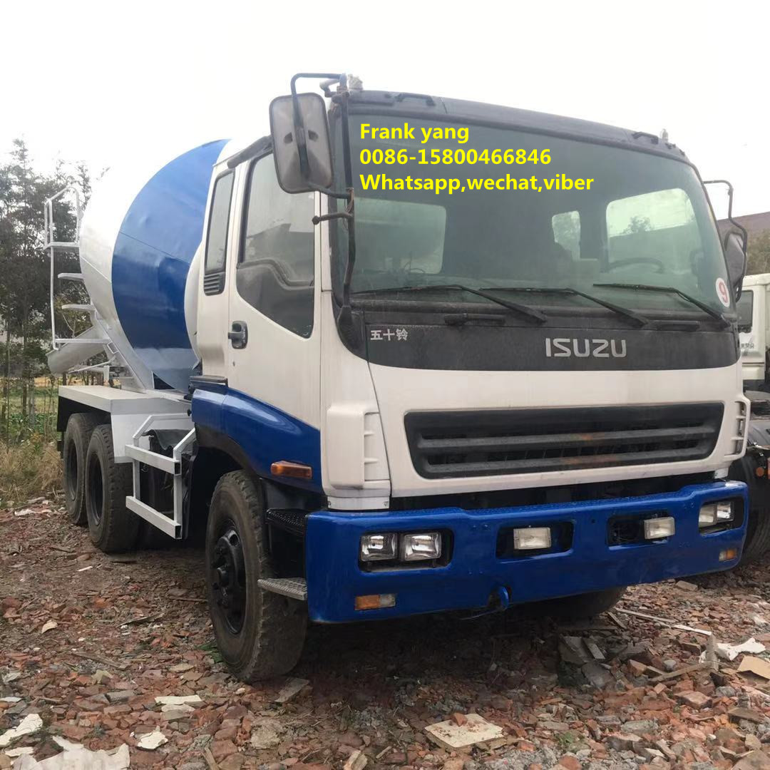 Японская Бетономешалка isuzu, б/у автобетономешалка isuzu, цены