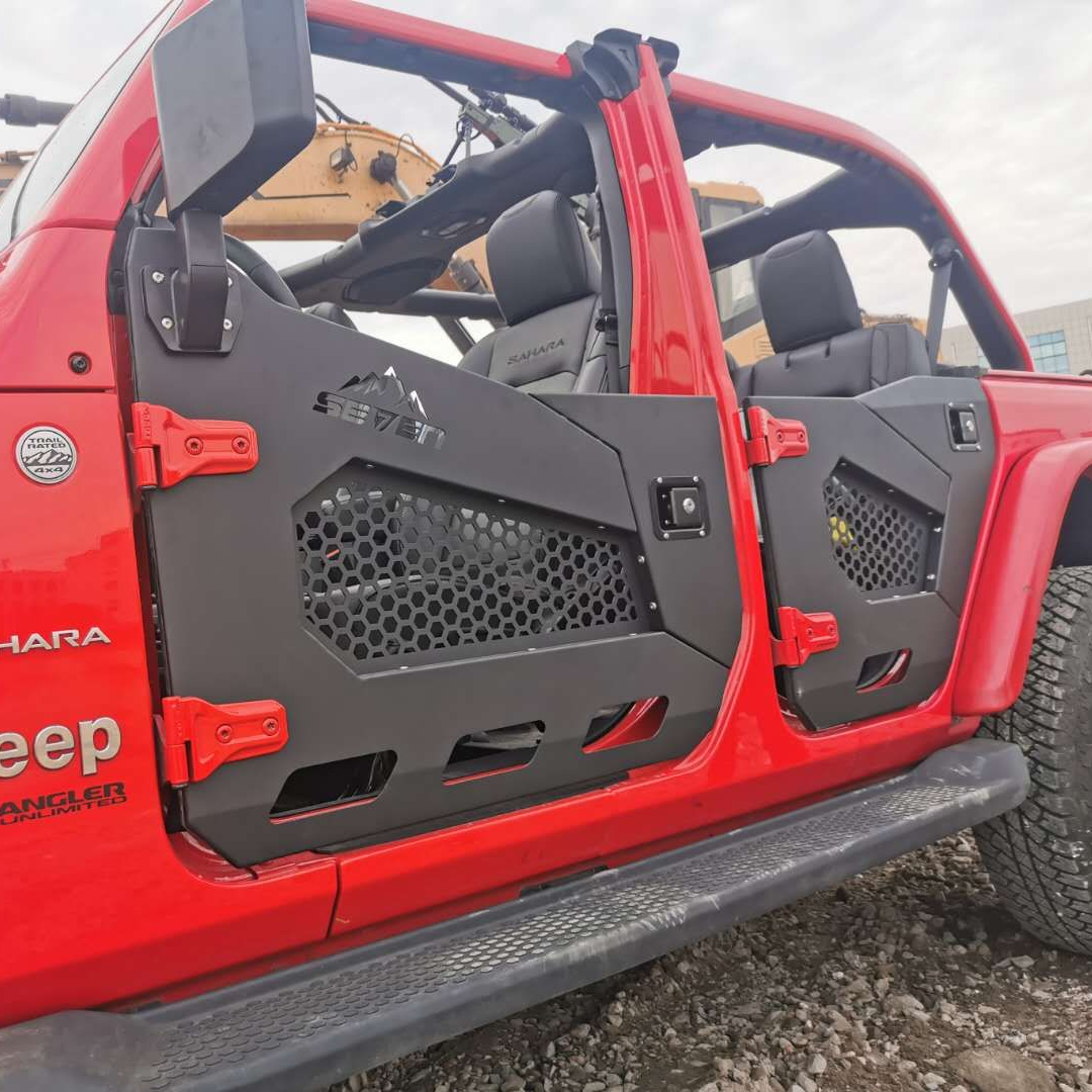 JL1172 JK трубки 4 двери половина двери для автомобилей для jeep wrangler JL аксессуары стальные двери для jeep JL 2018 новый дизайн LANTSUN