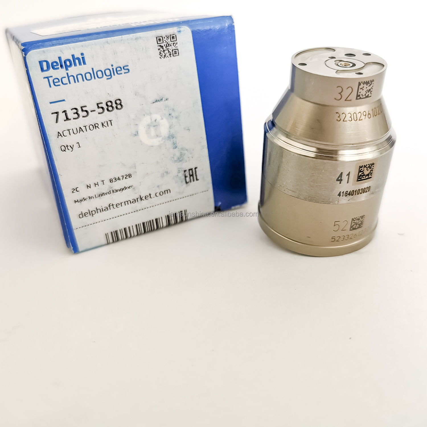 7135588 Оригинальный Новый инжектор BEBE4D24002 Комплект деталей инжектора с общей топливной магистралью электромагнитный клапан 7135-588