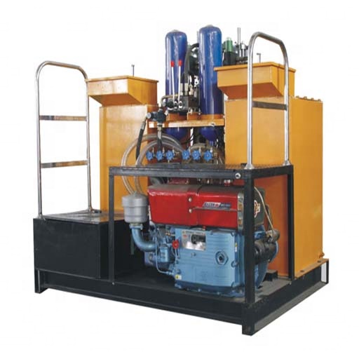 High quality 18L-2 Double Cylinder Double Pump Fully Automatice Vehicle-mounted Road Marking Machine Traffic Marking Line