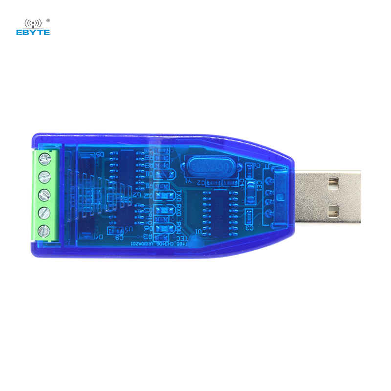 E810-RS485-U01 промышленных USB к RS485 CH340 конвертер обновления конвертер Совместимость Стандартный RS-485 разъем плата Модуль гибкий кабель